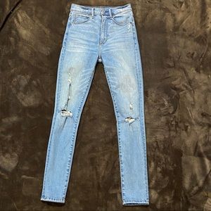 Light wash Skinny Jeans